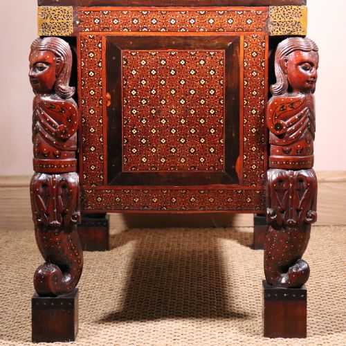 17TH CENTURY INDO PORTUGUESE CABINET CHEST WITH PROVENANCE - ADDITIONAL PHOTO 15