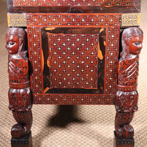 17TH CENTURY INDO PORTUGUESE CABINET CHEST WITH PROVENANCE - ADDITIONAL PHOTO 17