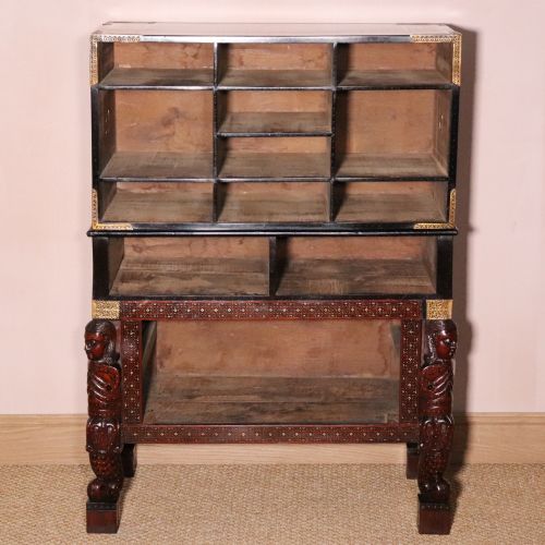 17TH CENTURY INDO PORTUGUESE CABINET CHEST WITH PROVENANCE - ADDITIONAL PHOTO 28