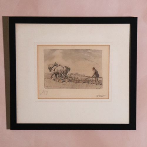 Snaffles 'The Wheat Is My Care’ Original Printed Greetings Card