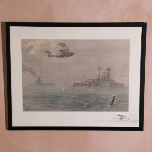 Snaffles 'Seagulls' Original Print