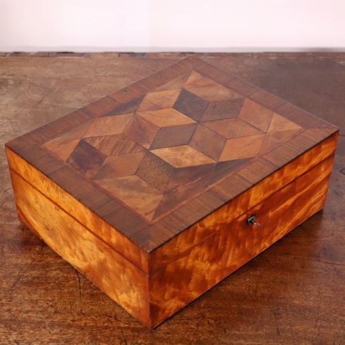 19th Century Jamaican Specimen Wood Box by Ralph Turnbull