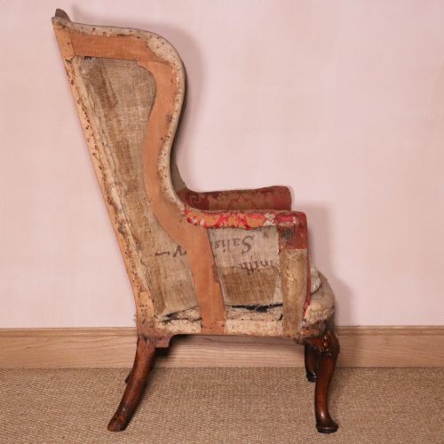 GEORGE II WING ARMCHAIR - ADDITIONAL PHOTO 2