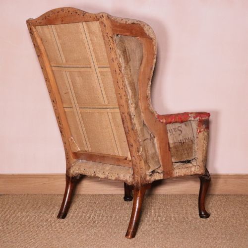 GEORGE II WING ARMCHAIR - ADDITIONAL PHOTO 3