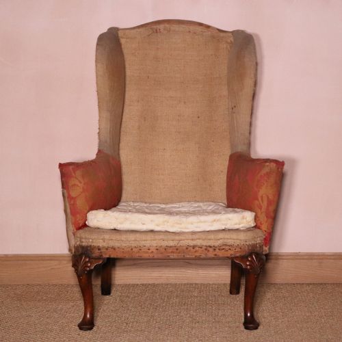 GEORGE II WING ARMCHAIR - ADDITIONAL PHOTO 4