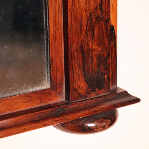 LARGE ROSEWOOD MIRROR - ADDITIONAL PHOTO 5