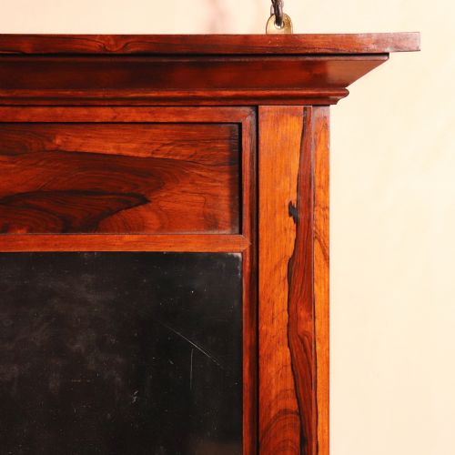 LARGE ROSEWOOD MIRROR - ADDITIONAL PHOTO 7