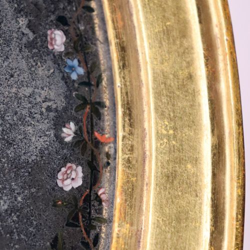 LATE 18THEARLY 19TH CENTURY CHINESE REVERSE PAINTED MIRROR - ADDITIONAL PHOTO 3