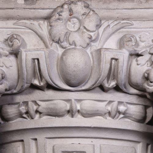 LARGE 19TH CENTURY GRAND TOUR PLASTER COLUMN PEDESTAL ATTRIBUTED TO DOMENICO BRUCCIANI - ADDITIONAL PHOTO 7
