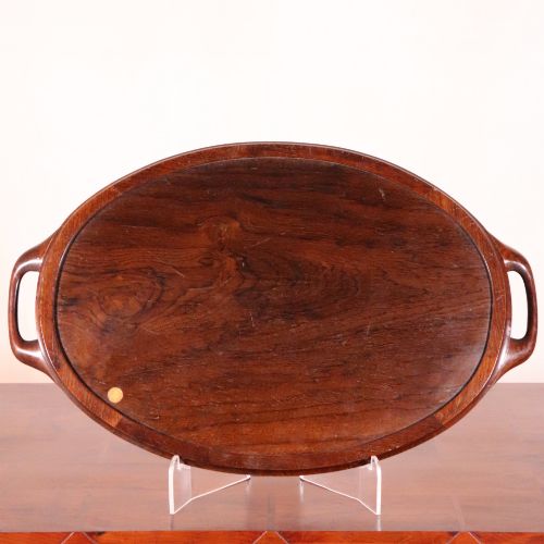ANTIQUE BRAZILIAN SPECIMEN WOOD TRAY - ADDITIONAL PHOTO 8