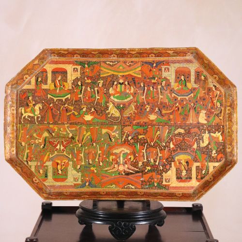 Antique Kashmir Tray