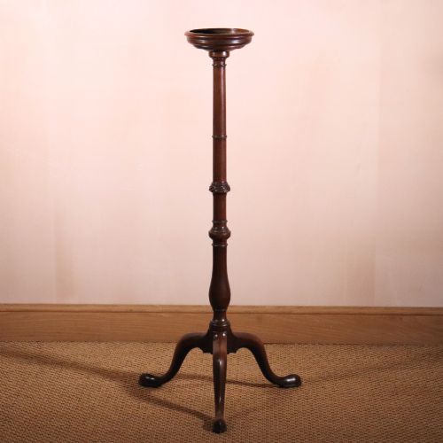 George II Mahogany Tripod Torchere
