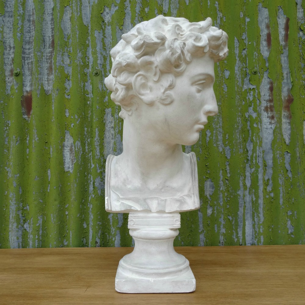 Large Grand Tour Plaster Bust of Giuliano de’ Medici