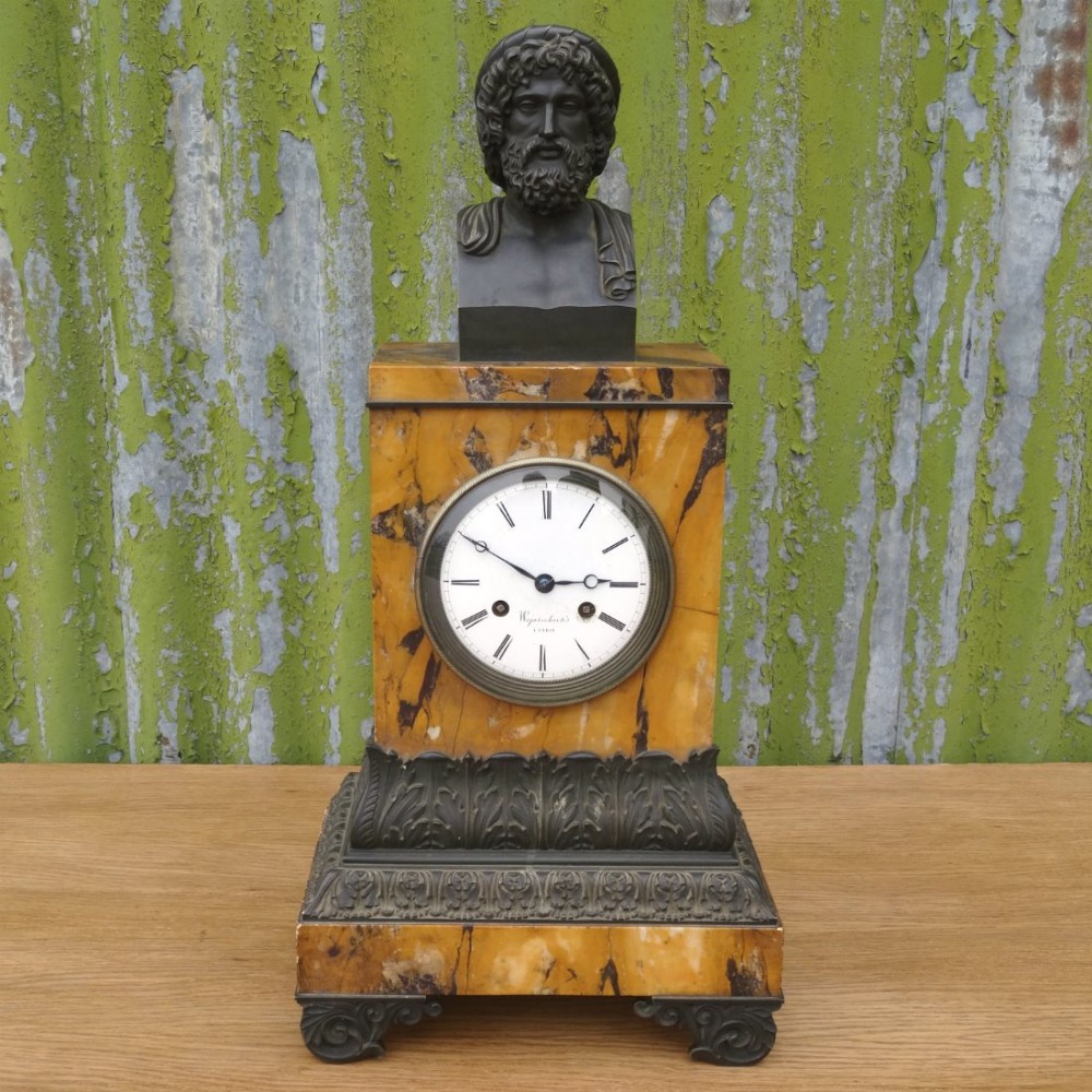Sienna and Bronze Clock