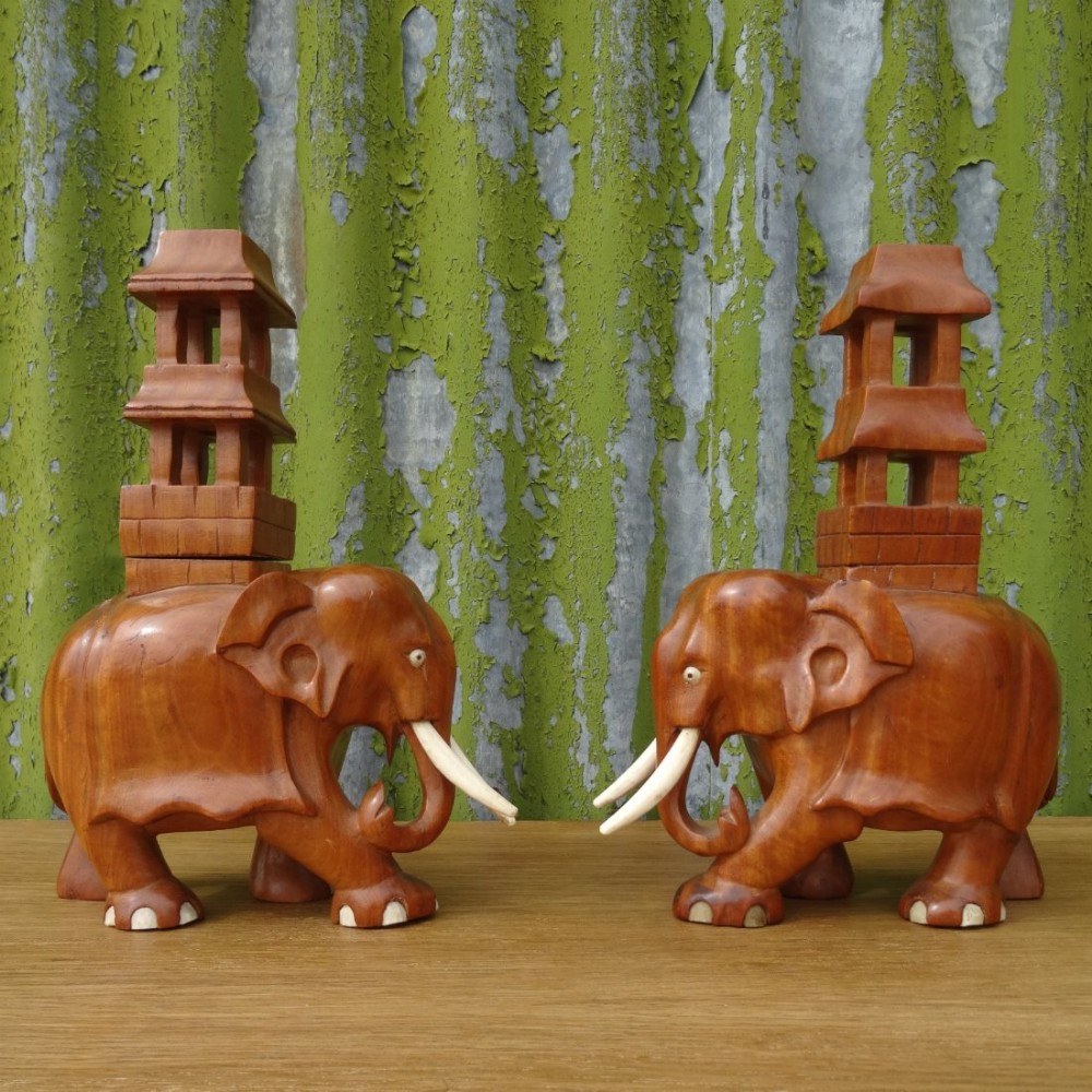 Pair of Indian Elephants
