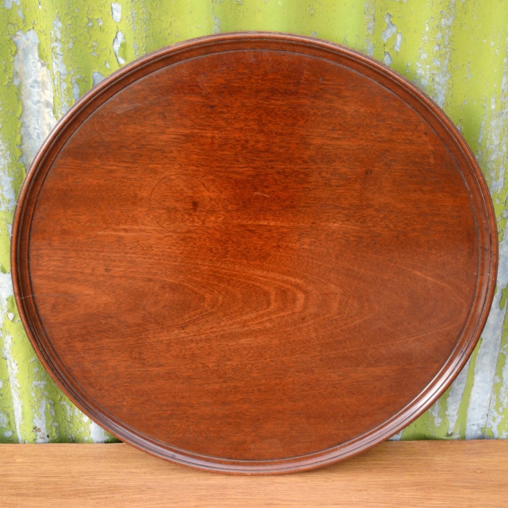George III Mahogany Tray