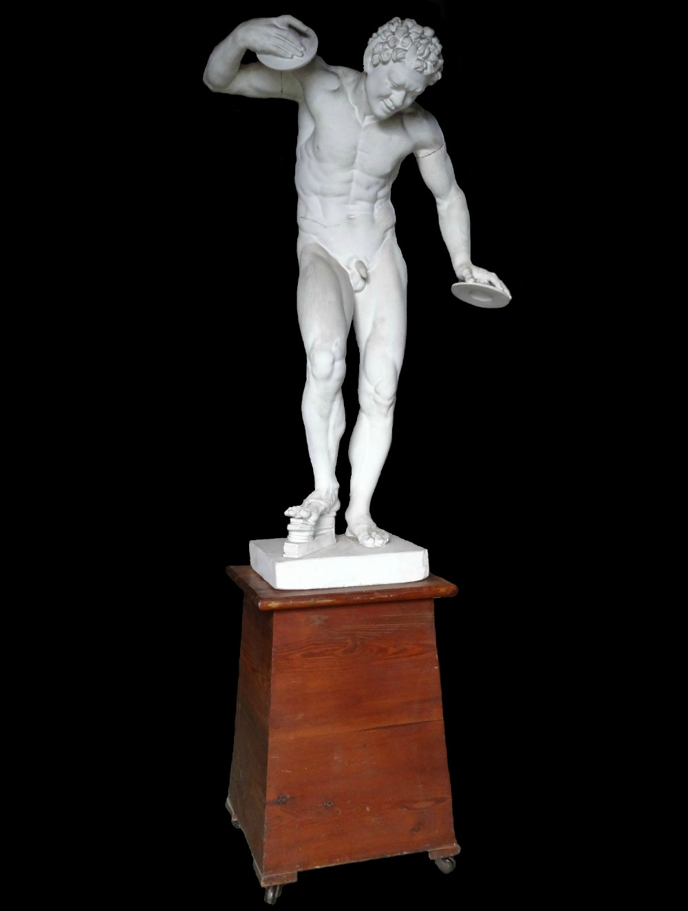 Life-Size Grand Tour Plaster Dancing Faun