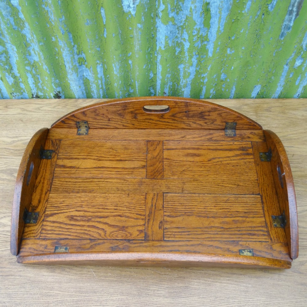 19th Century Oak Butler's Tray