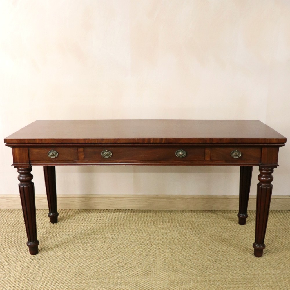 George IV Mahogany Side Table