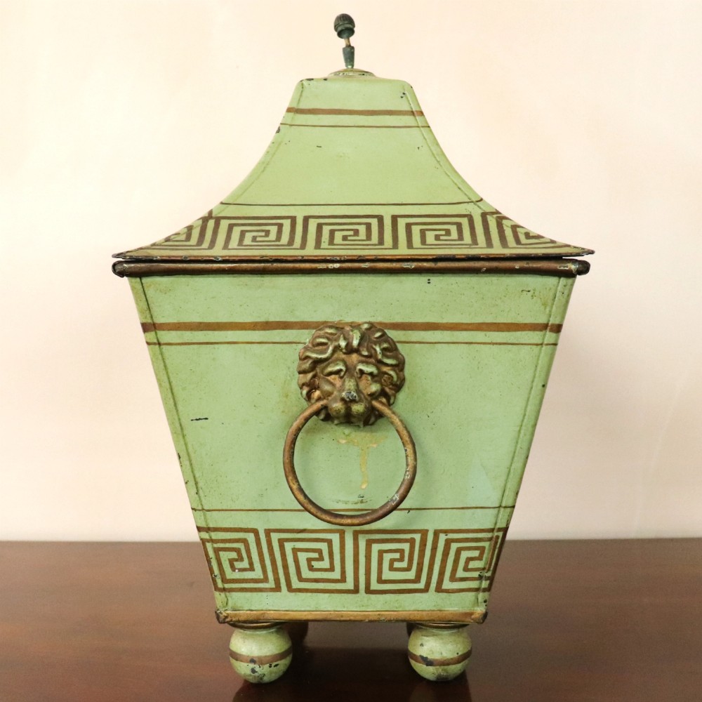 Regency Painted Coal Box 
