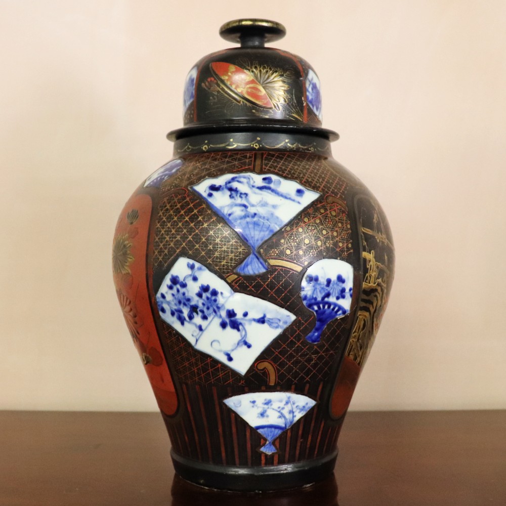18th Century Japanese Jar and Cover