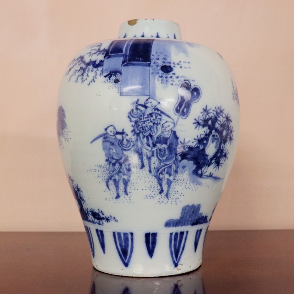 18th Century Delft ‘Chinese’ Jar