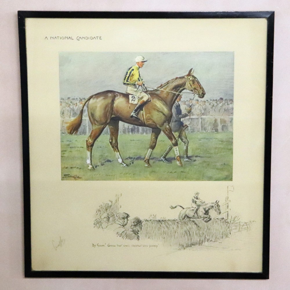 Snaffles ‘A National Candidate’ Original Print