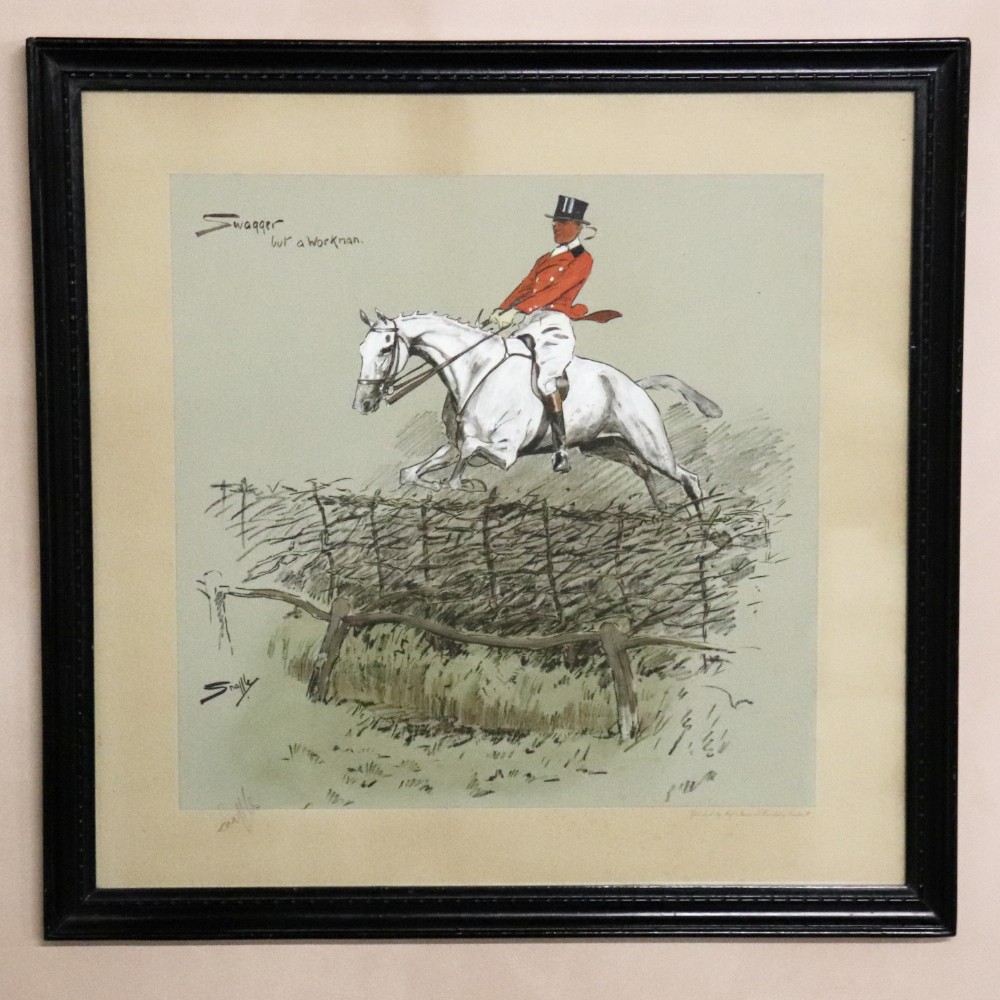 Snaffles ‘Swagger but a Workman.’ Original Print