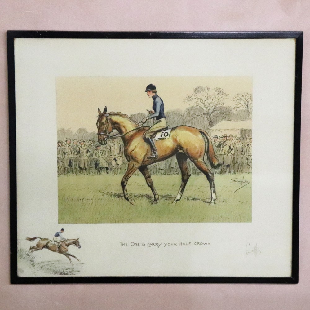 Snaffles ‘The One To Carry Your Half-Crown.’ Original Print