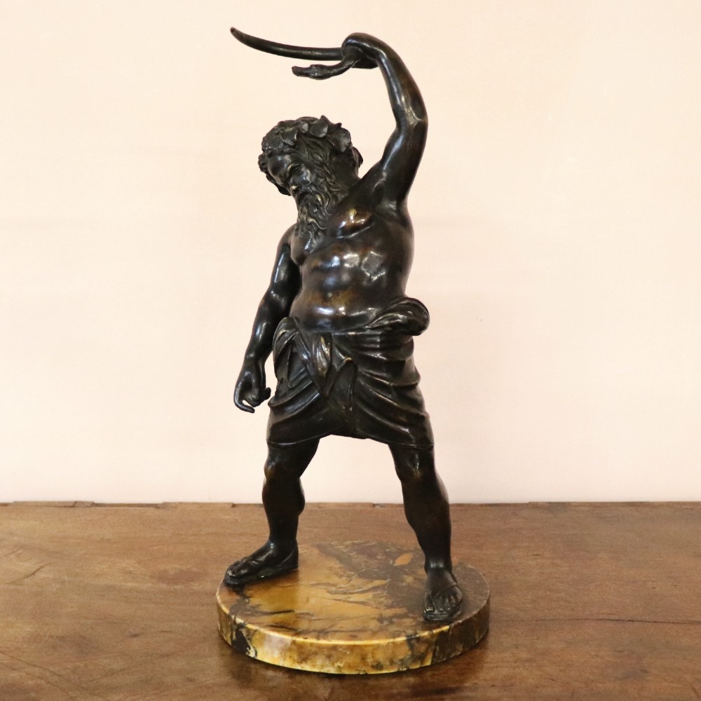19th Century Grand Tour Bronze Silenus
