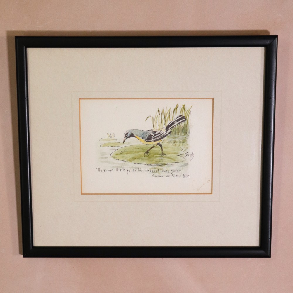 Snaffles 'The sweet little feller’ Original Printed Christmas Card