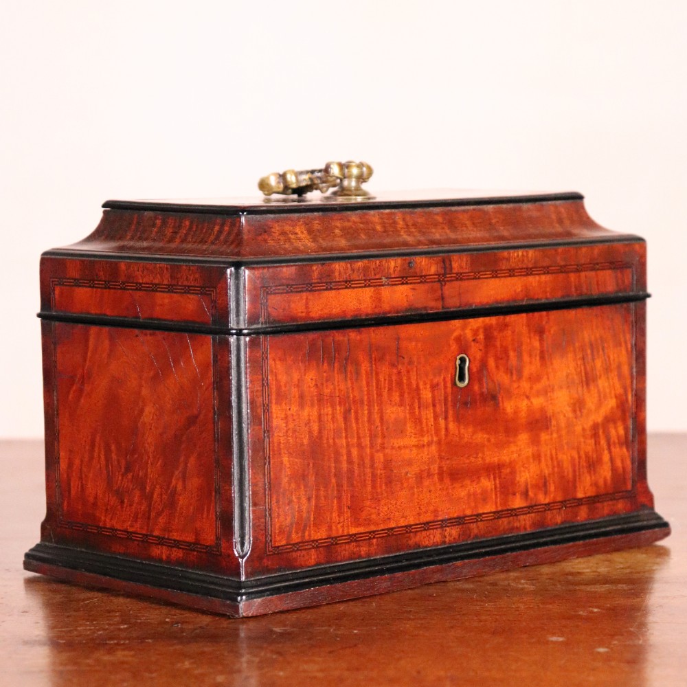 18th Century Chippendale Period Tea Caddy