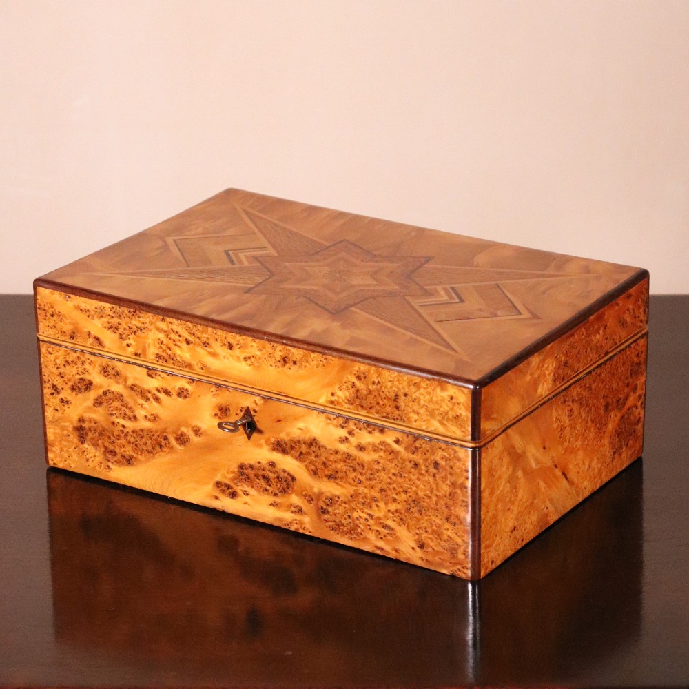 19th Century New Zealand Specimen Wood Box