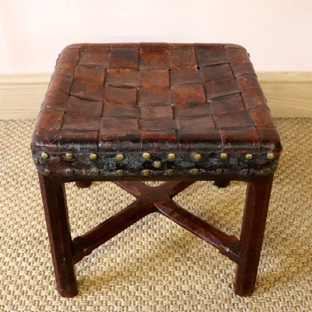 Gordon Russell oak stool
