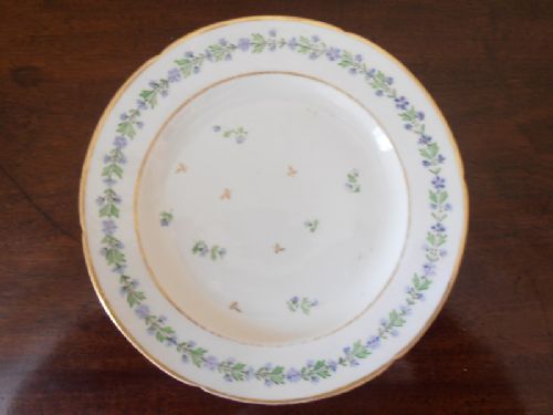 Set of Four English 19th C Plates