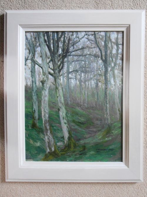 Emile Antoine Verpilleux, Oil on Canvas, Woodland Scene