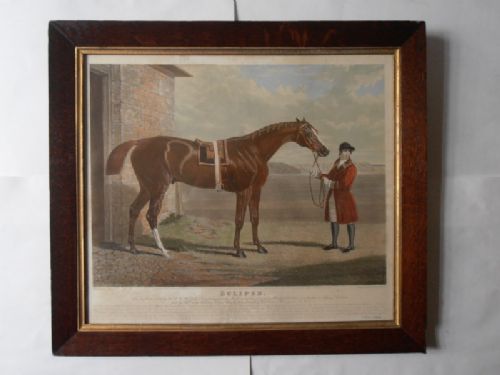After George Stubbs, Eclipse, Coloured Aquatint