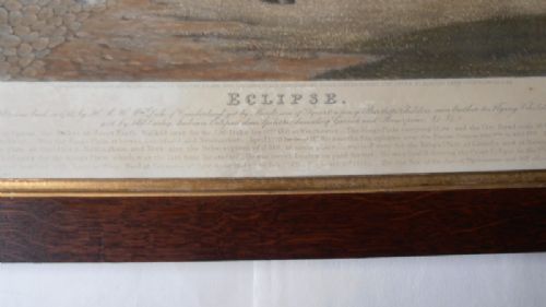 fig 2. After George Stubbs, Eclipse, Coloured Aquatint