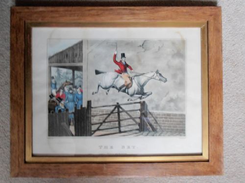 After H Alken 'The Bet' a Rare Print