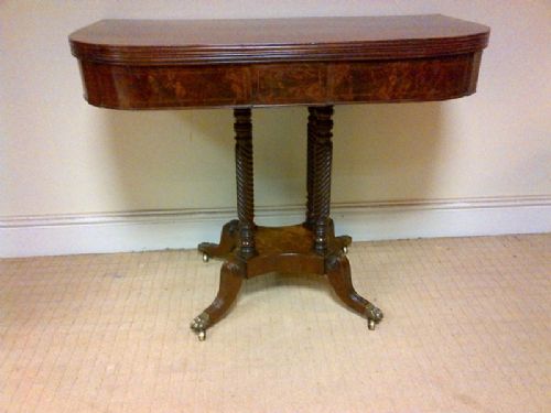 Mahogany Tea Table C1815-25