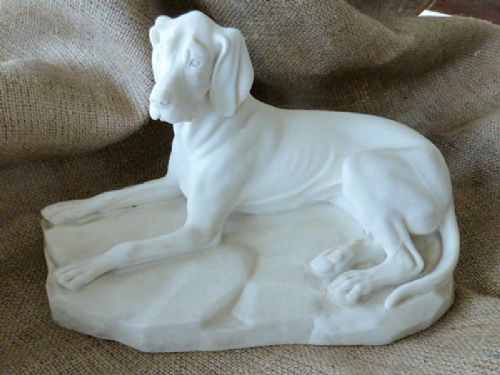 Parian China Model Ofgreat Dane, by Copeland