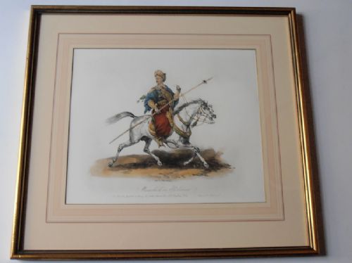 Carle Vernet Set of Three Aquatints of Mamelucks