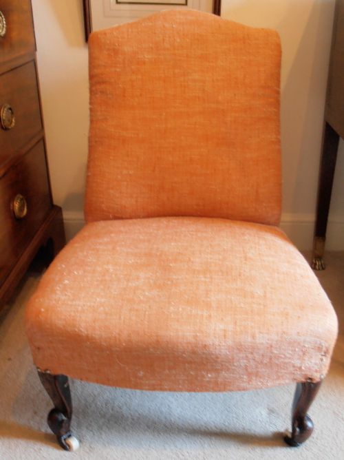 A Late Victorian Nursing/bedroom Chair