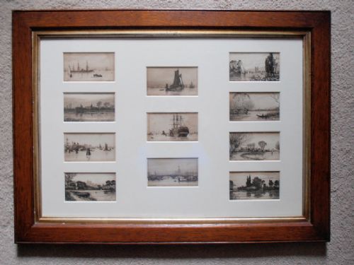 A Set of Eleven Engravings by Wilfred Williams Ball 1881/2
