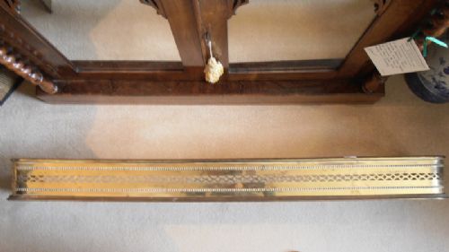 Victorian Brass Fender