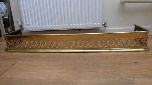Victorian Fender with Unusual Fretwork