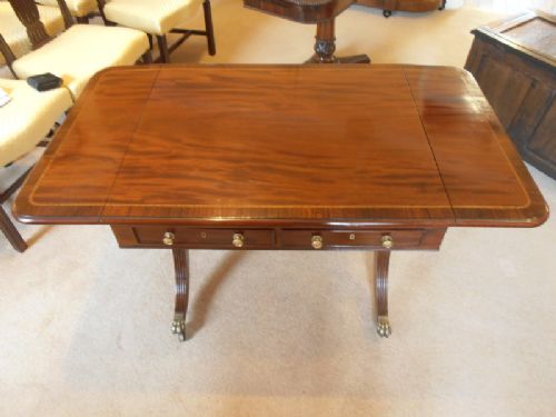 Mahogany Sofa Table C 1825