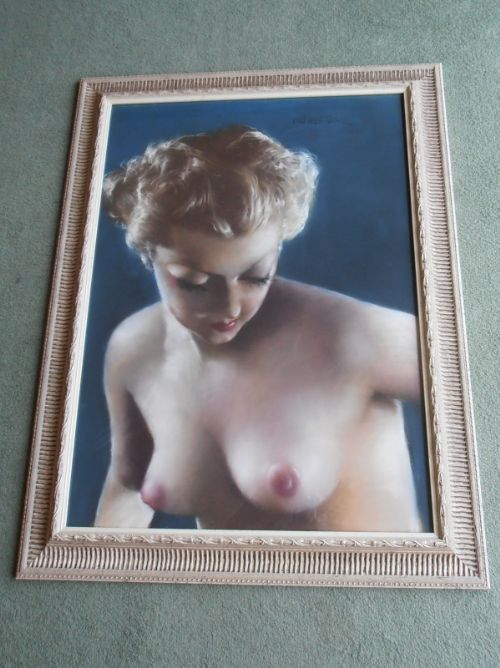 Pal Fried. Pastel Drawing. "Annabelle".