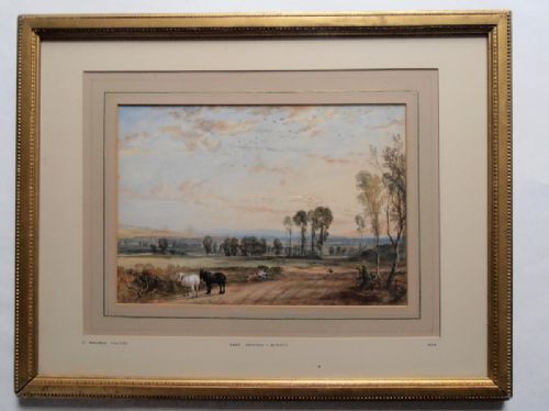 After John Rawson Walker (1796-1893) Watercolour, East Croydon, Surrey