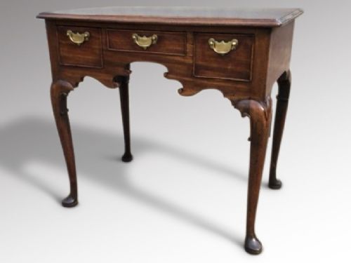 A Georgian Mahogany Lowboy C1730/50